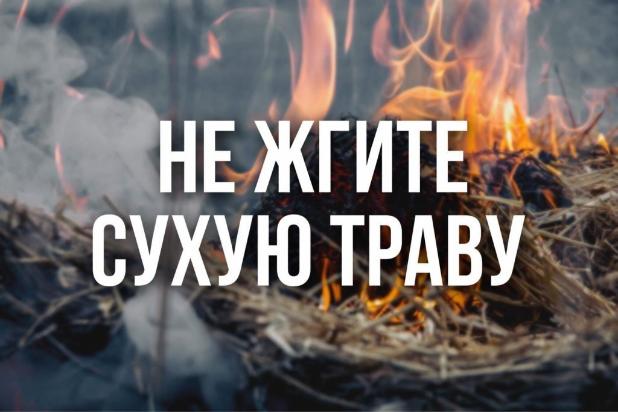 Не жгите сухую траву! Берегите жизнь, природу и имущество! Не жгите сухую траву! Берегите жизнь, природу и имущество!.